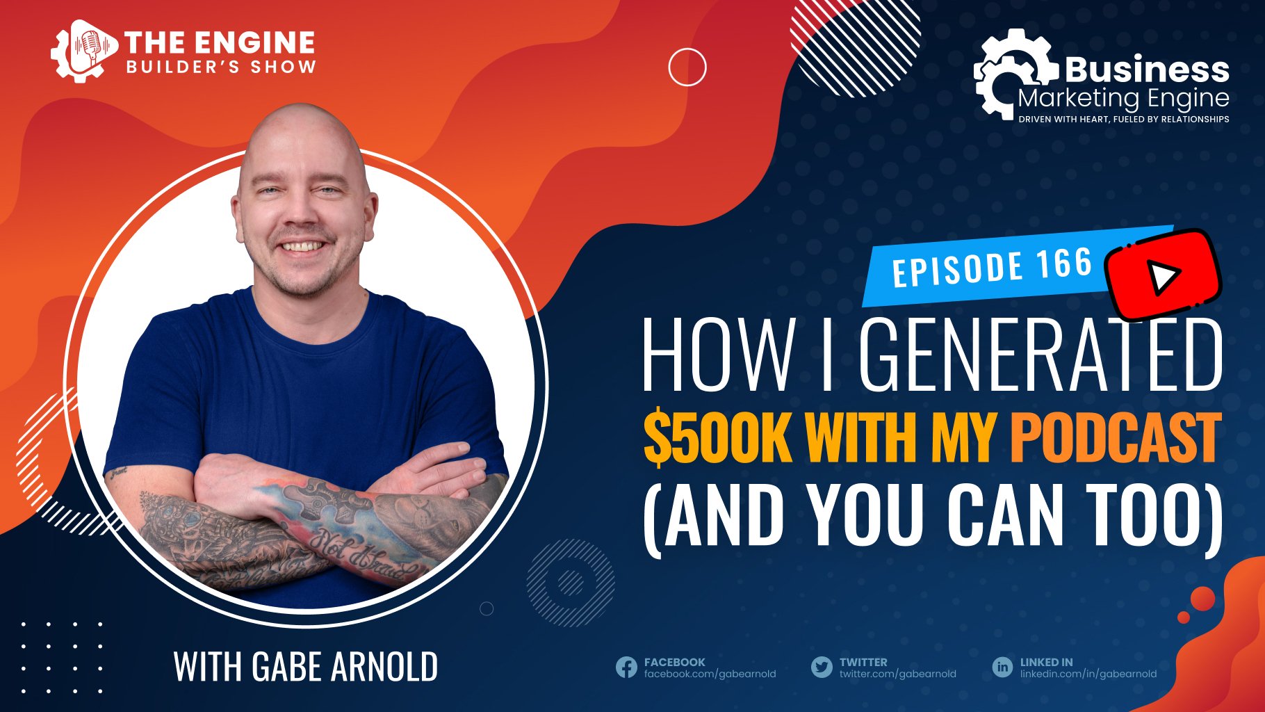 , How I Generated $500k With My Podcast (and you can too) &#8211; (Episode 166), Business Marketing Engine