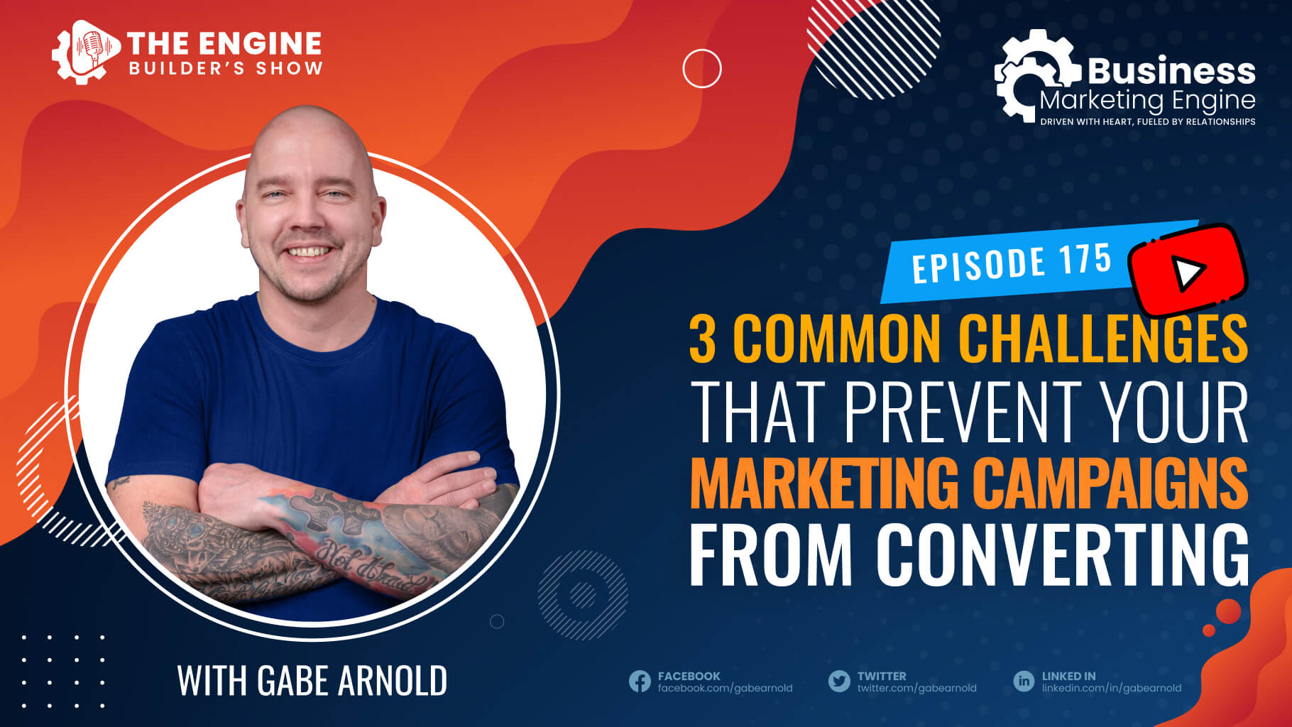 marketing campaigns, 3 Common Challenges That Prevent Your Marketing Campaigns From Converting – (Episode 175), Business Marketing Engine